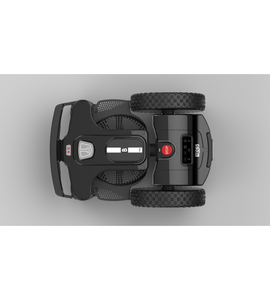 Robot tagliaerba techline "nexttech b x4 4wd" ara di taglio 1800 mq